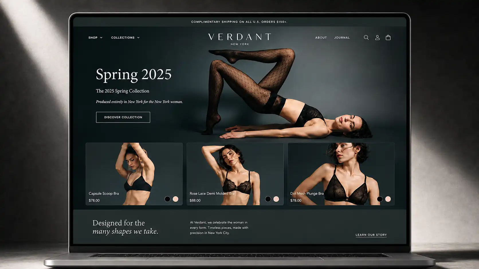Verdant — boutique en ligne